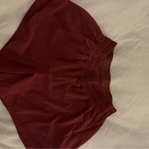 lululemon athletica Red Athletic Shorts